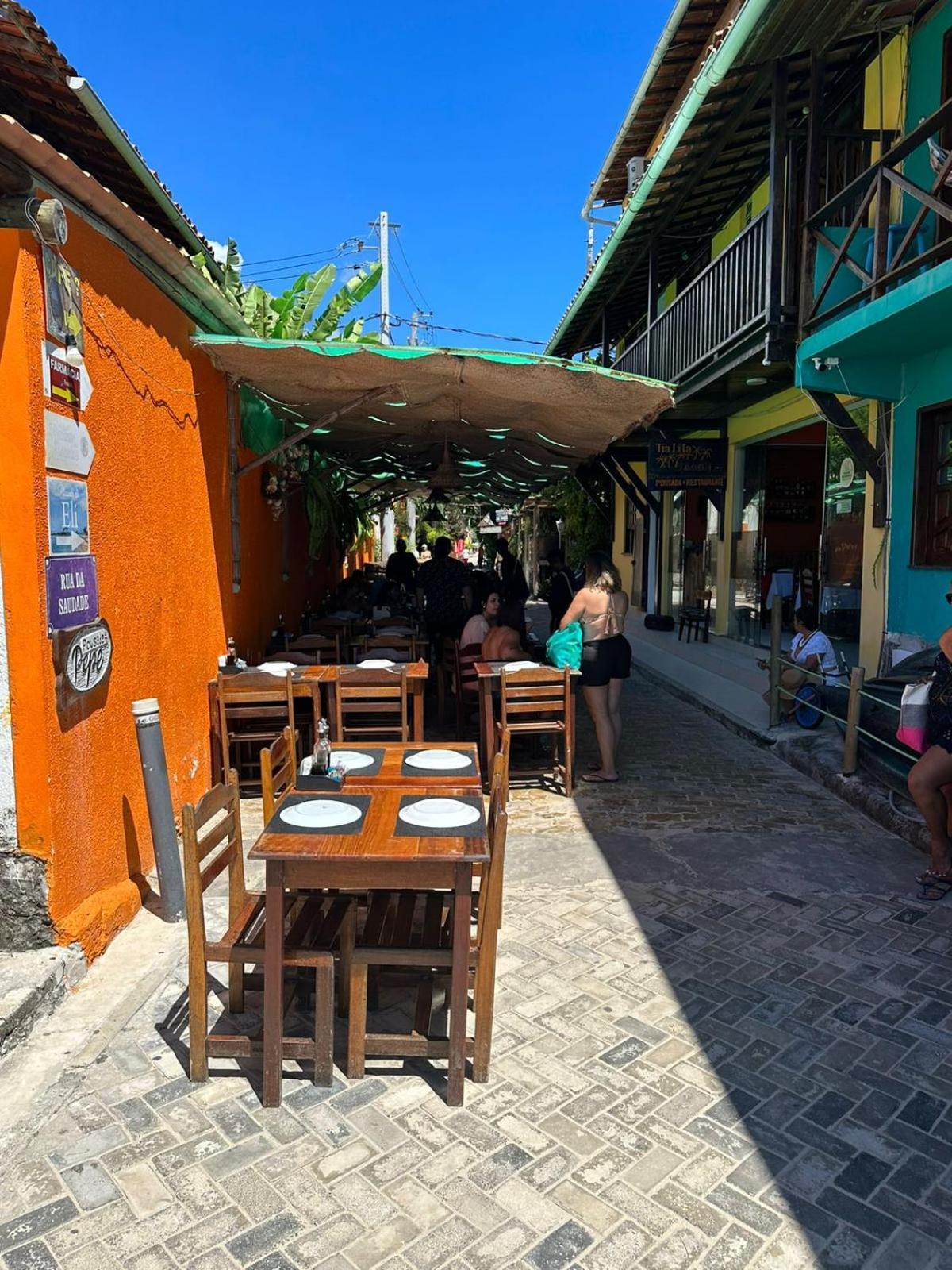 Pousada E Restaurante Tia Lita Morro de São Paulo Esterno foto